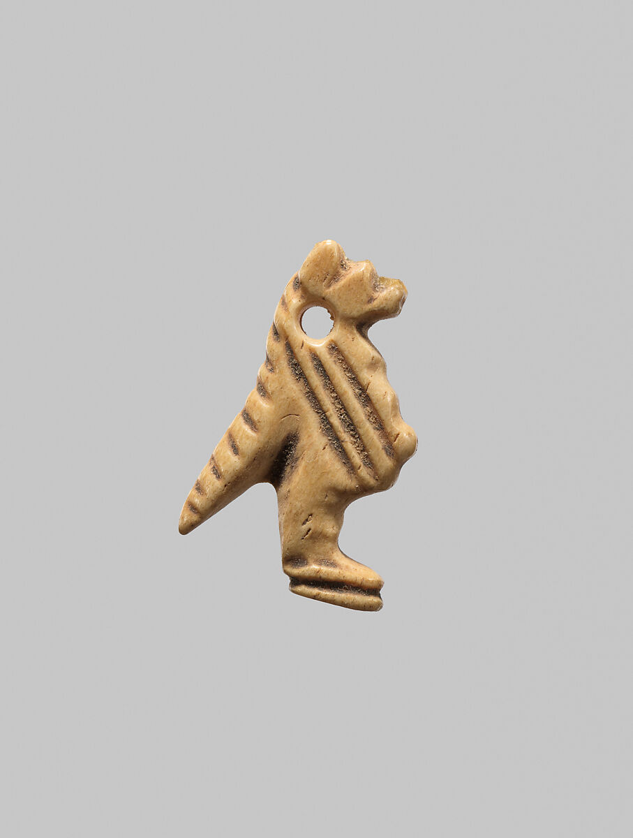 Taweret amulet, Ivory or bone