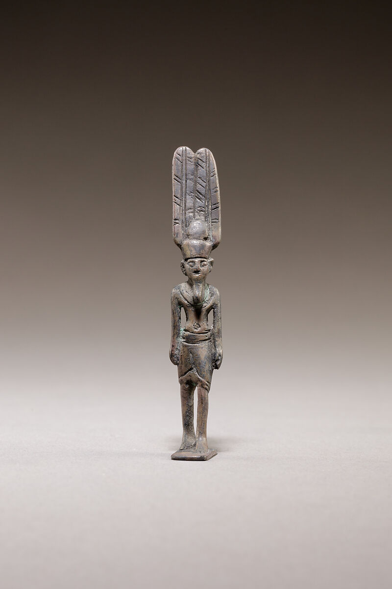 Statuette of Amun-Re, Bronze 