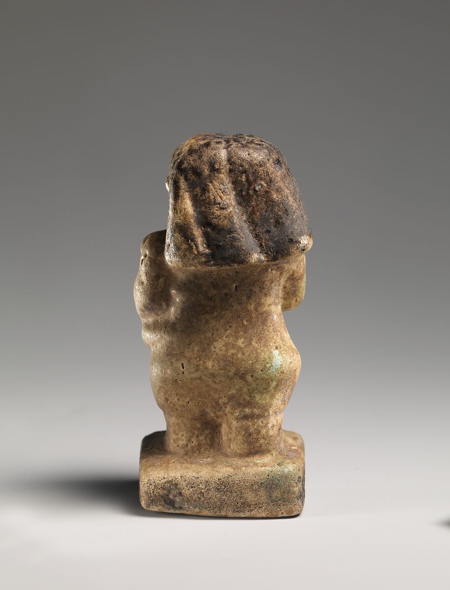 Figurine of a Woman with Her Baby, Faience