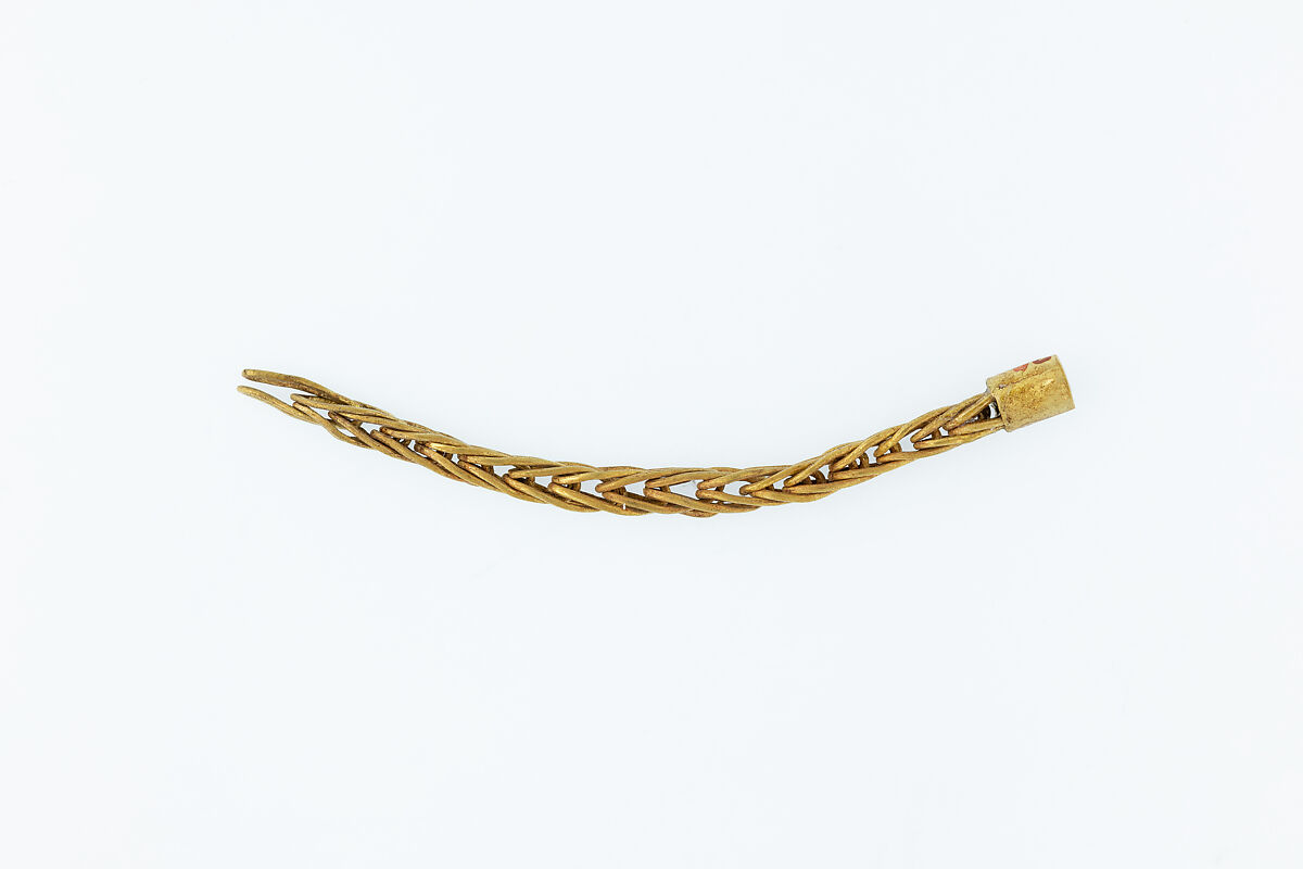 Fragment of necklace chain, Gold 