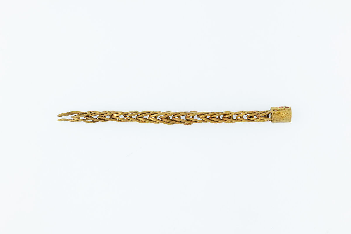 Fragment of necklace chain, Gold