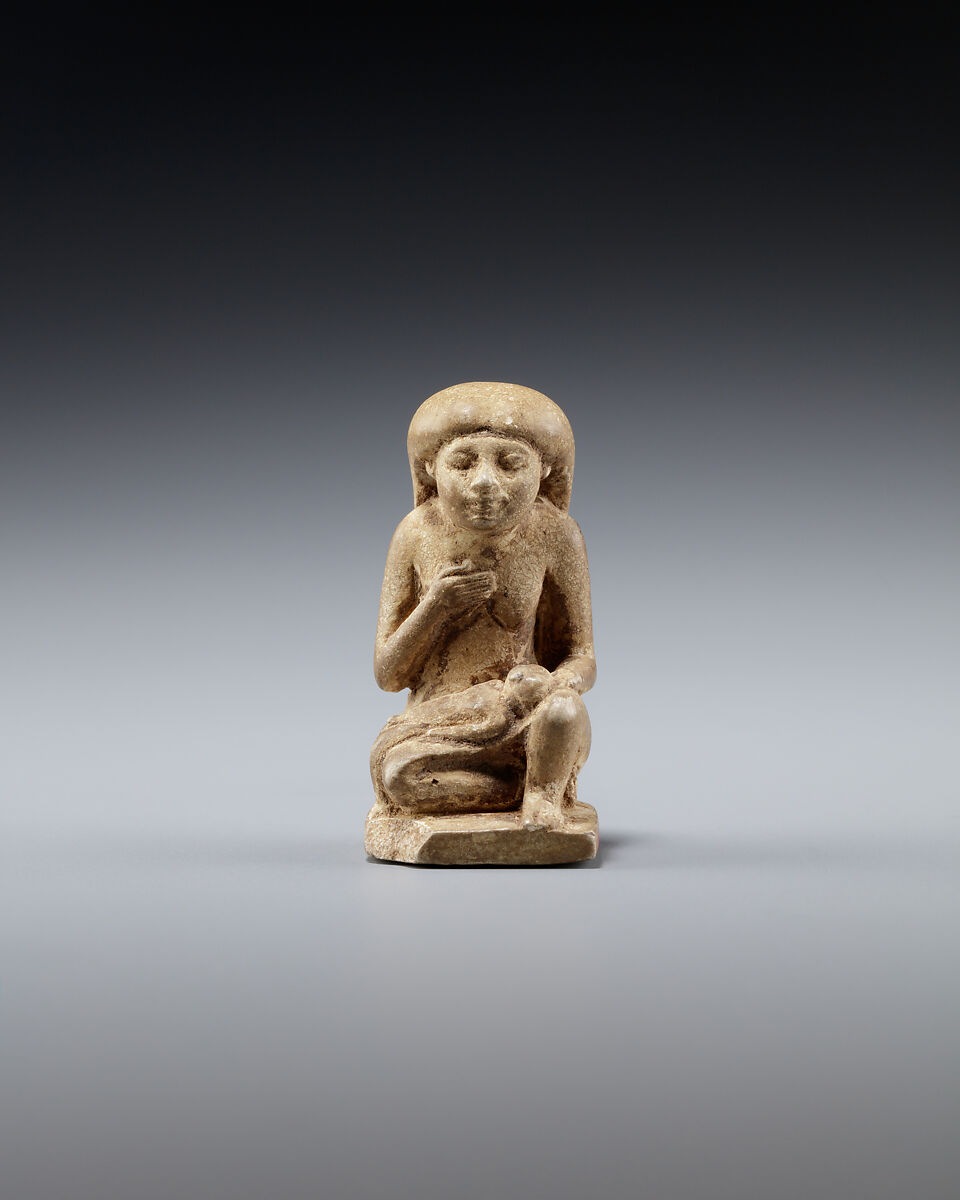 Woman with Child, Limestone 