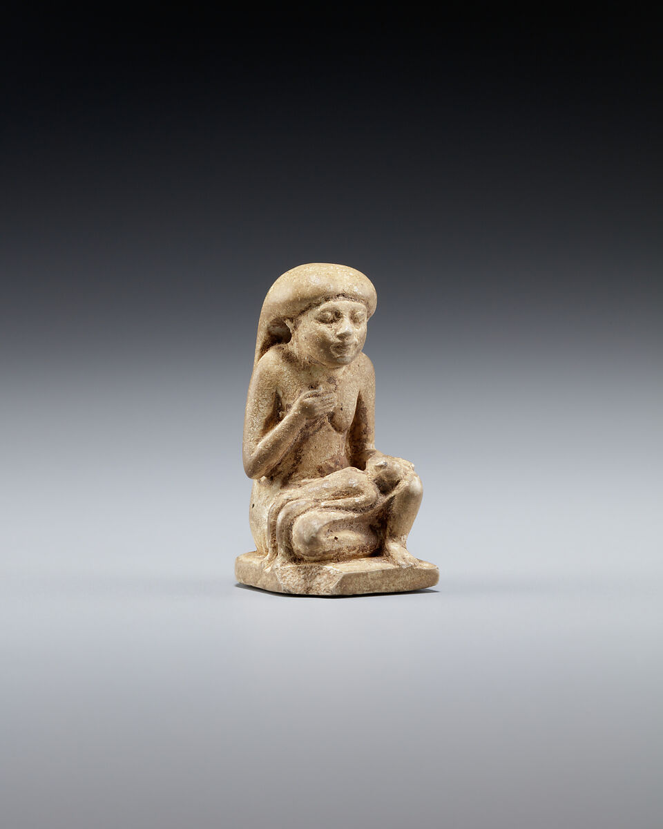 Woman with Child, Limestone