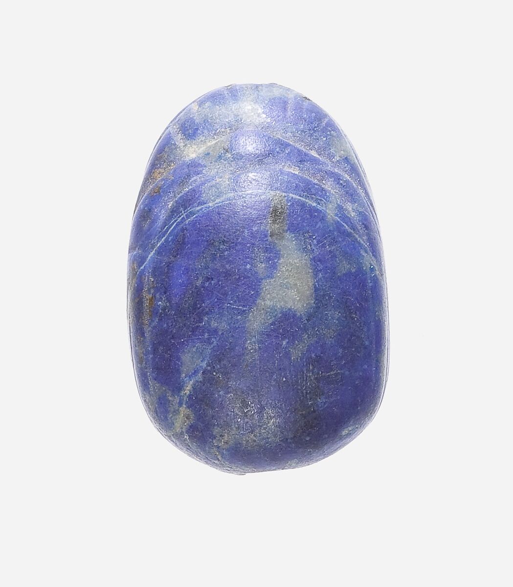 Scarab from a Ring, Lapis lazuli 