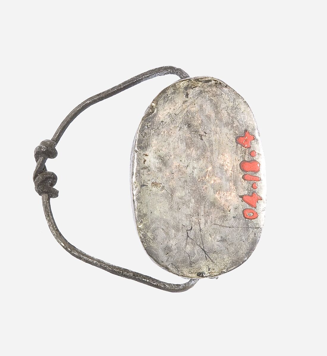 Scarab Ring, Lapis lazuli, silver