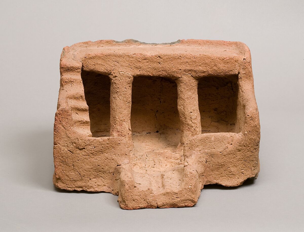 Model of a house, Pottery