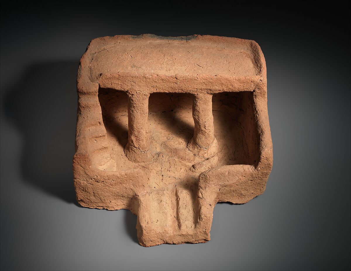 Model of a house, Pottery