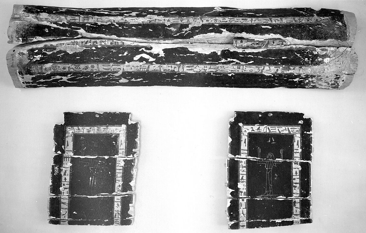 Coffin of Nemtiemsaf, Sycomore wood, paint