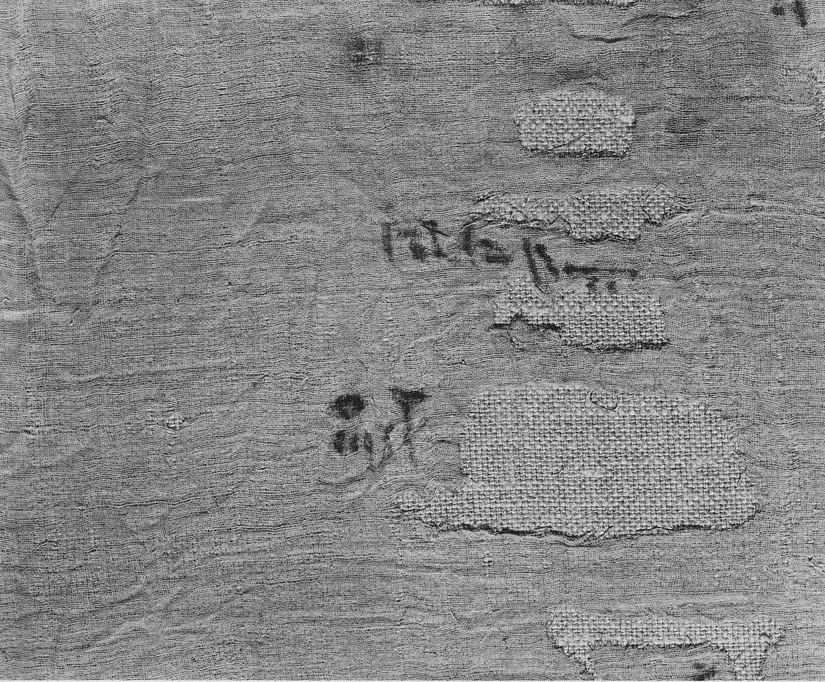 Shroud of Ahmose Penhet, Son of Ahhotep, Linen