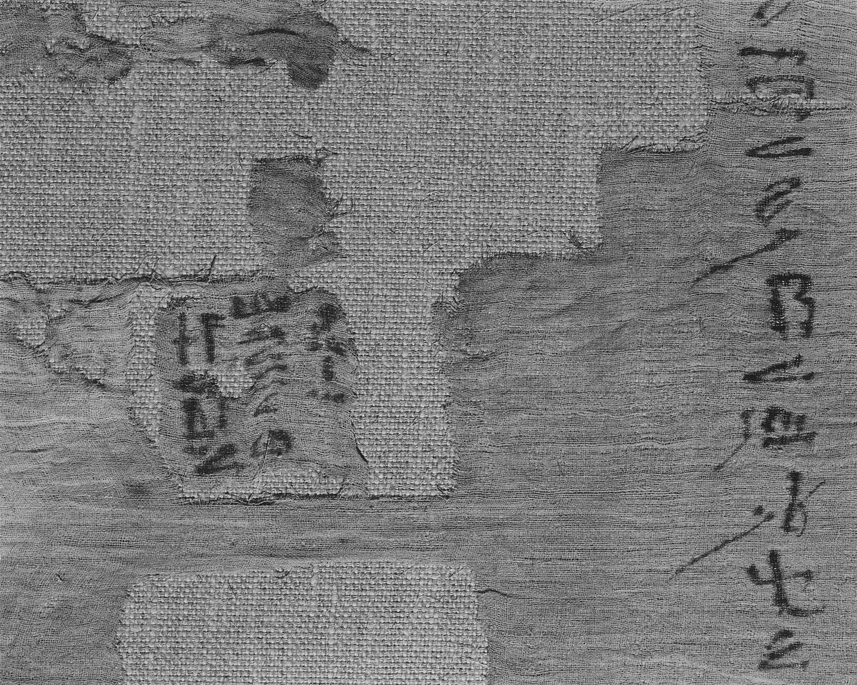 Shroud of Ahmose Penhet, Son of Ahhotep, Linen