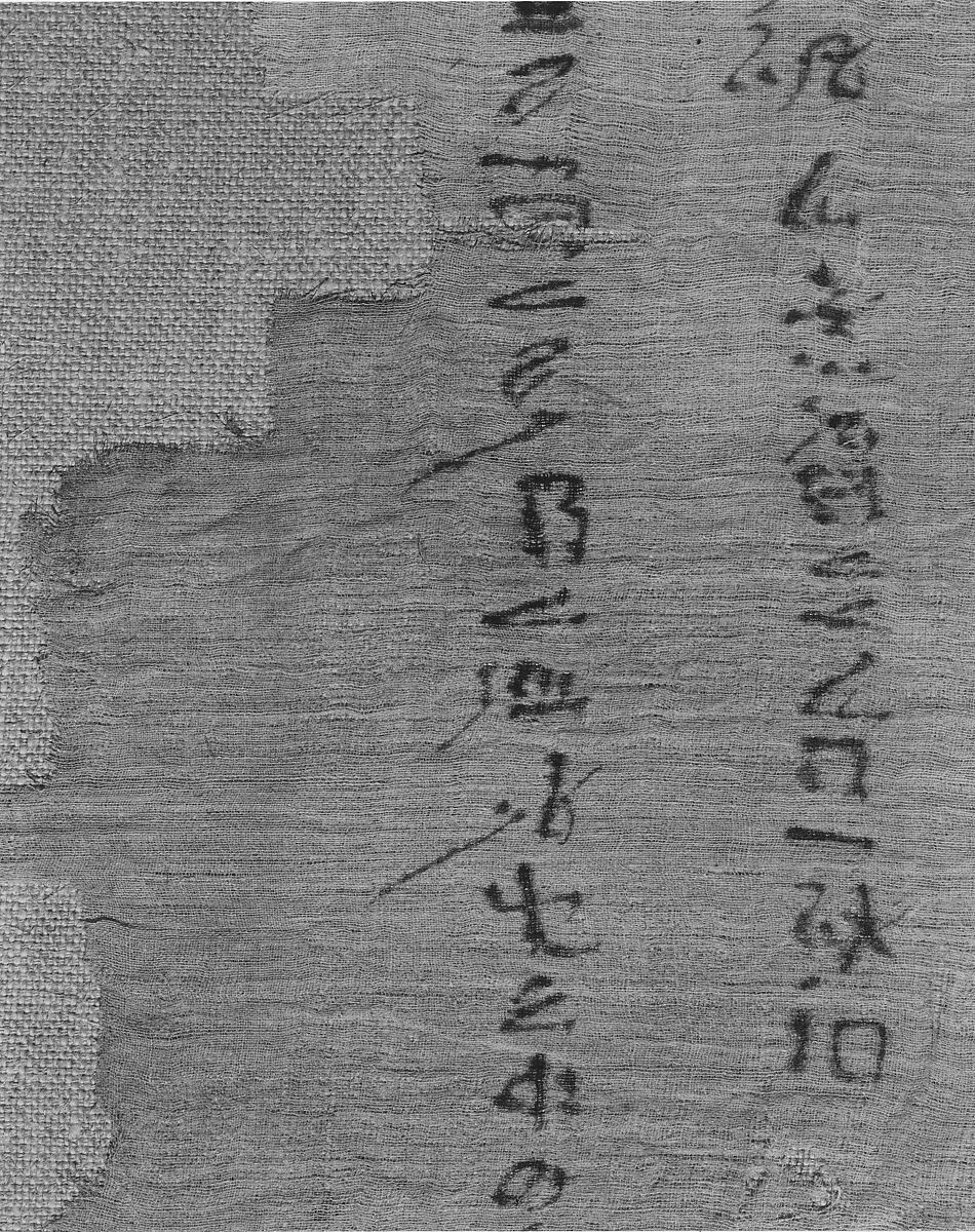 Shroud of Ahmose Penhet, Son of Ahhotep, Linen