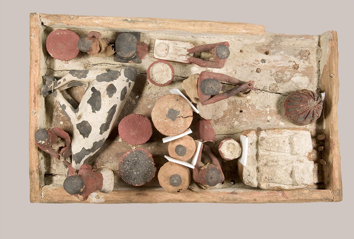 Model of Brewers, Bakers, and Butchers, Wood, gesso, paint