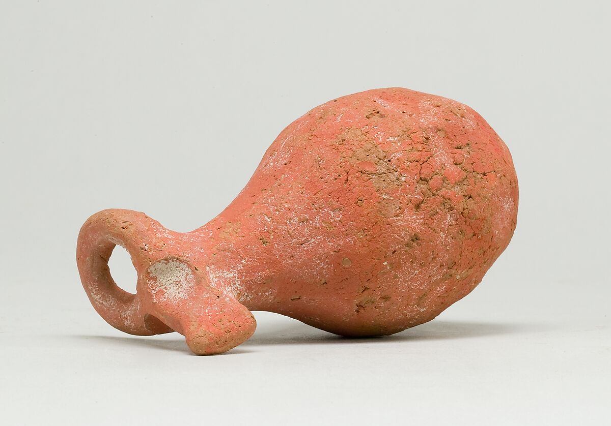 Animal-headed Rattle, Pottery