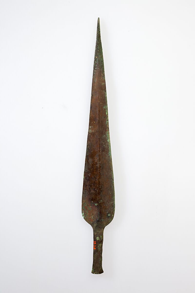 Blade inscribed for the Overseer of Upper Egypt Idi, unalloyed copper