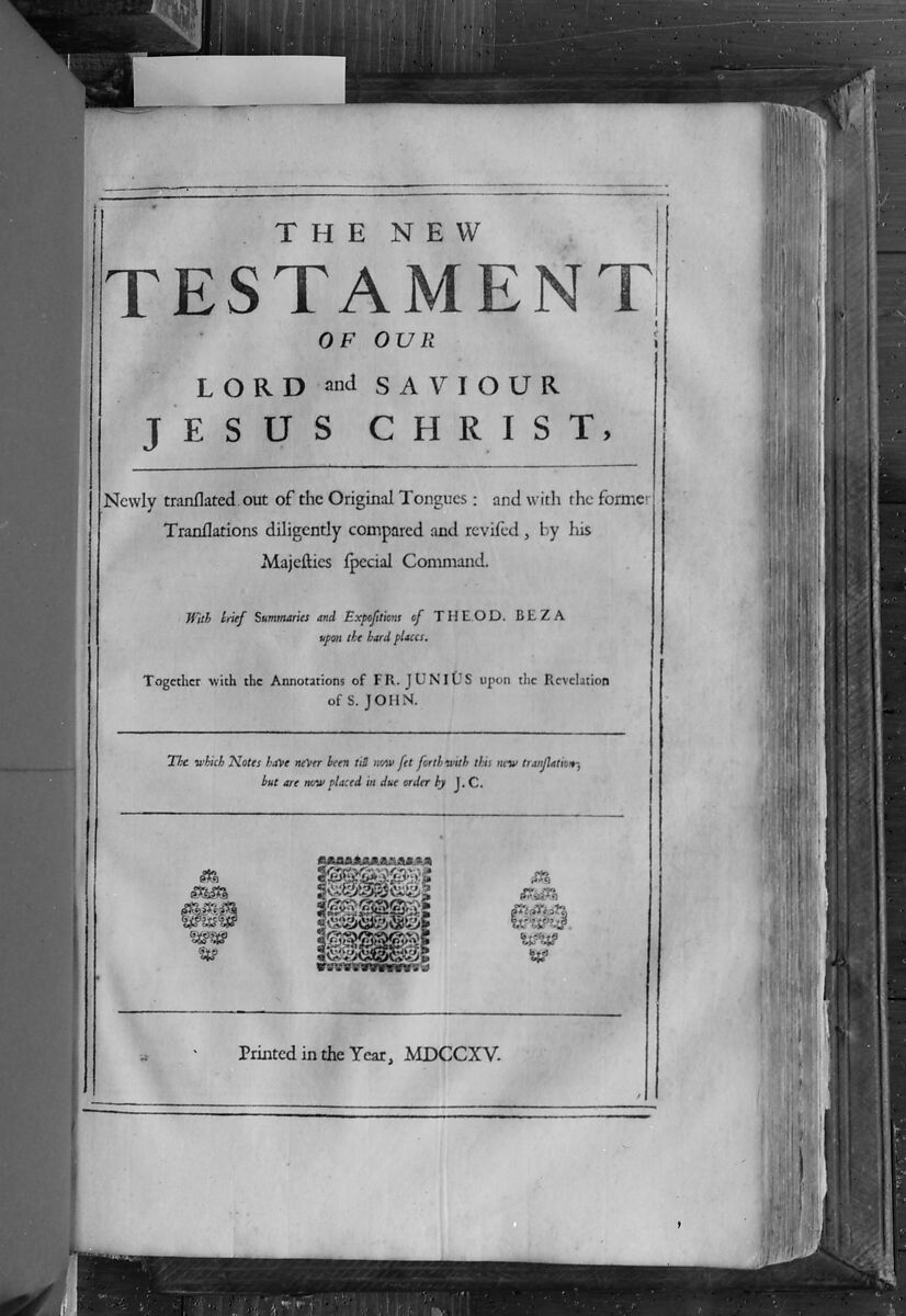 Book of Common Prayer, Bible, and Book of Psalms, Paper, British