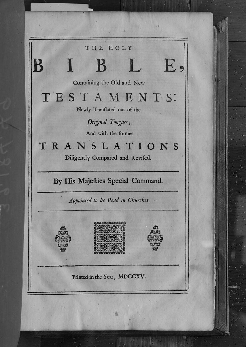 Book of Common Prayer, Bible, and Book of Psalms, Paper, British