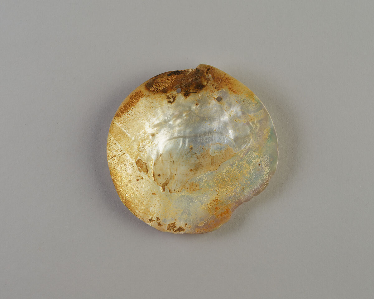 Shell Inscribed with the Cartouche of Senwosret I, Shell
