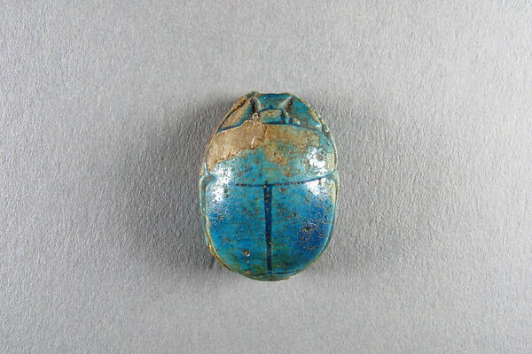 Scarab, Glazed steatite