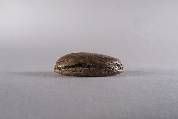 Scarab of the Priest Renseneb, Glazed steatite ?