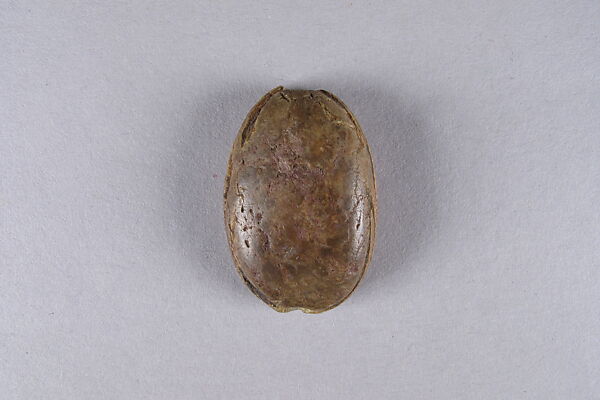 Scarab of the Priest Renseneb, Glazed steatite ?