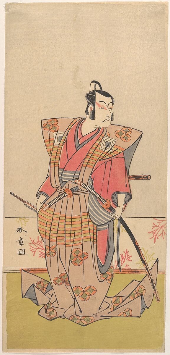 Katsukawa Shunshō 勝川春章 The Actor Ichikawa Danjurō V As A Samurai Japan Edo Period 1615 1868 The Metropolitan Museum Of Art