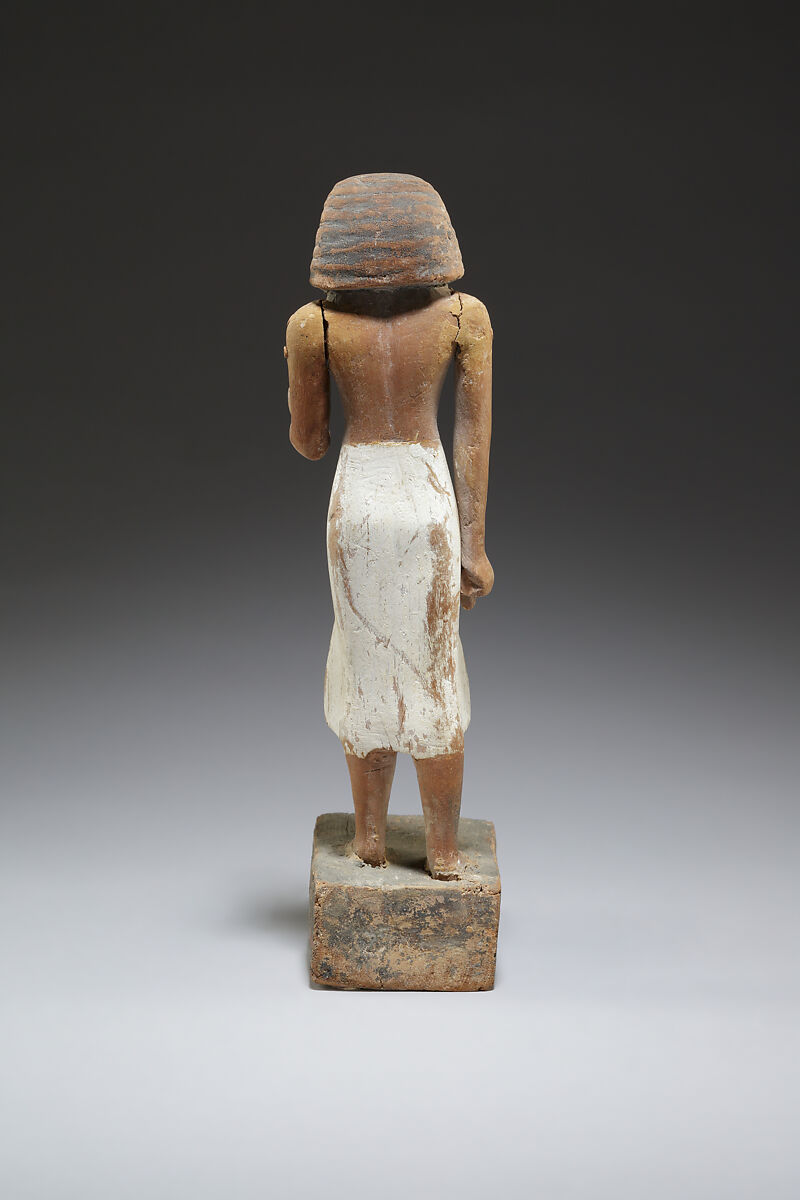 Statue of a man, Wood