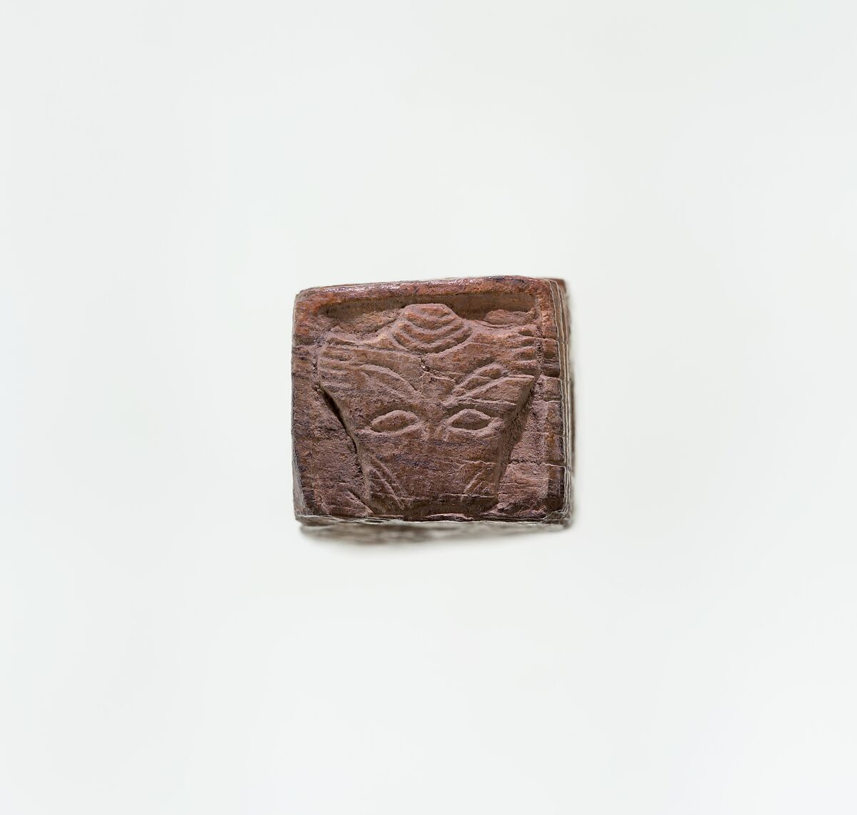 Magic rod segment: lion, Steatite