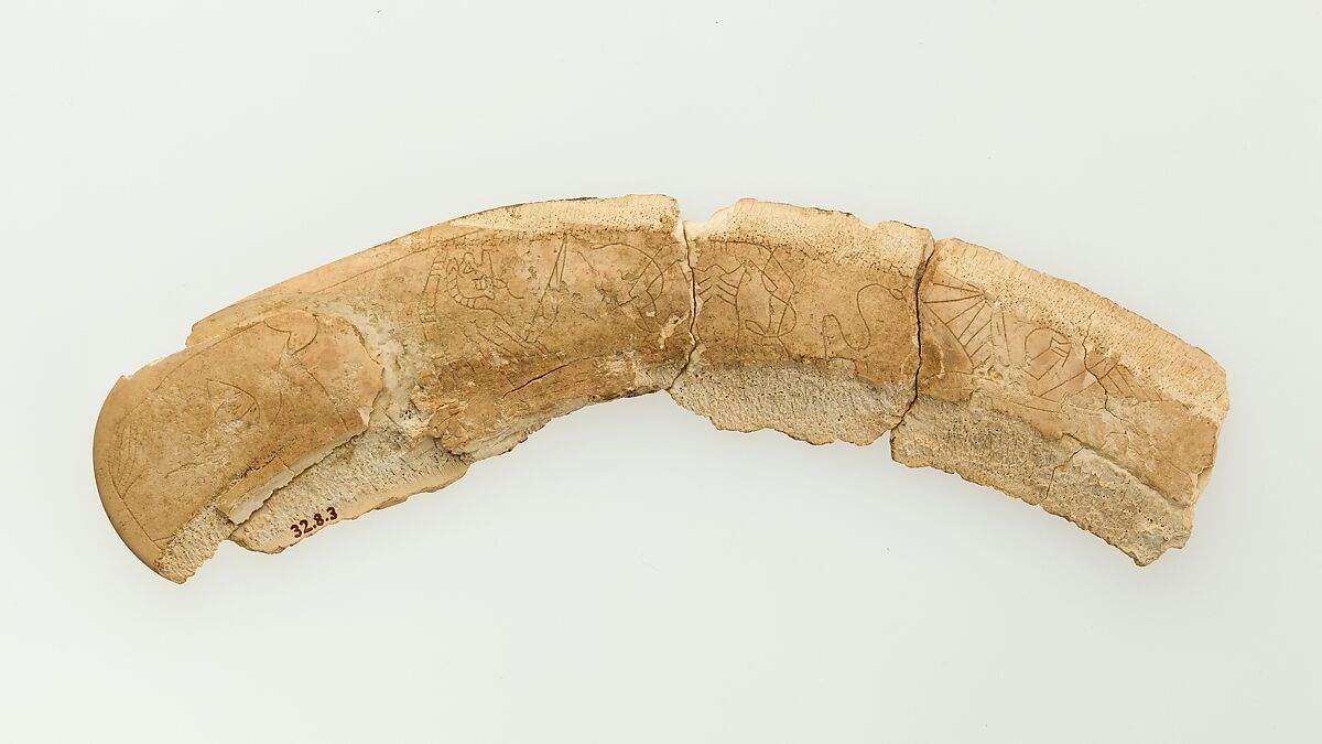 Magic wand fragment, Ivory