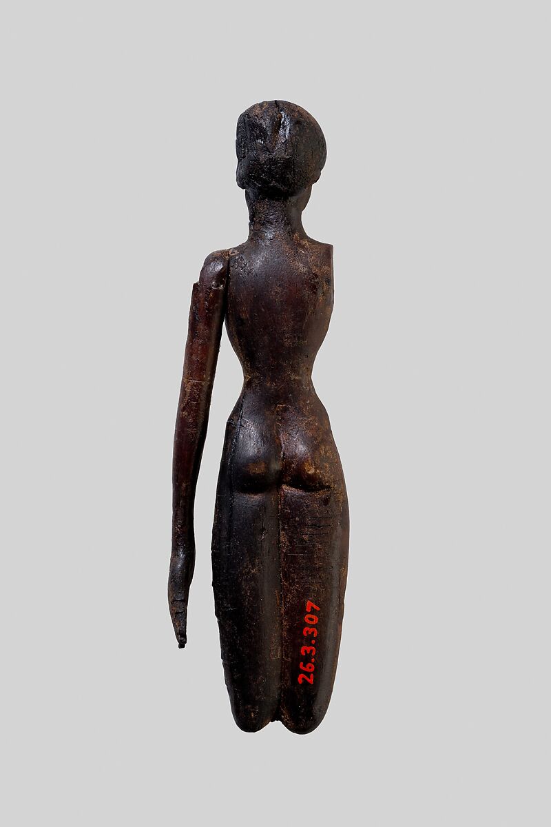 Female figurine, Wood, ebony