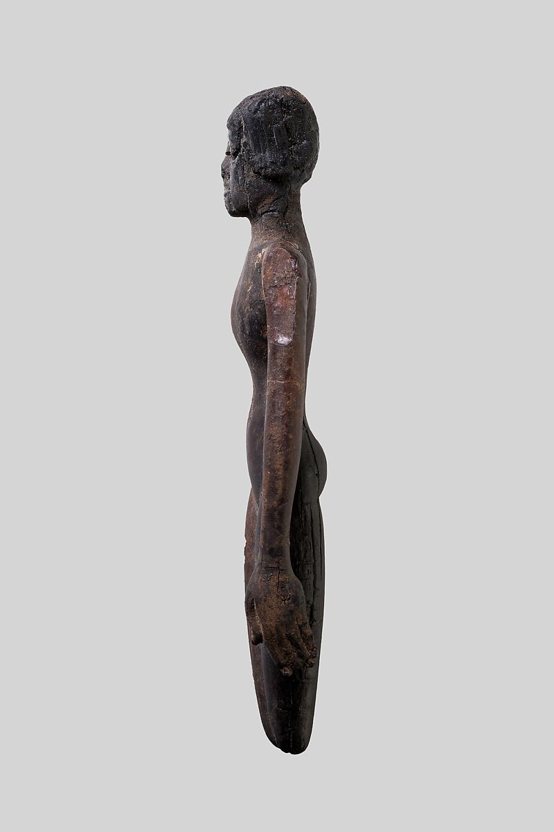 Female figurine, Wood, ebony