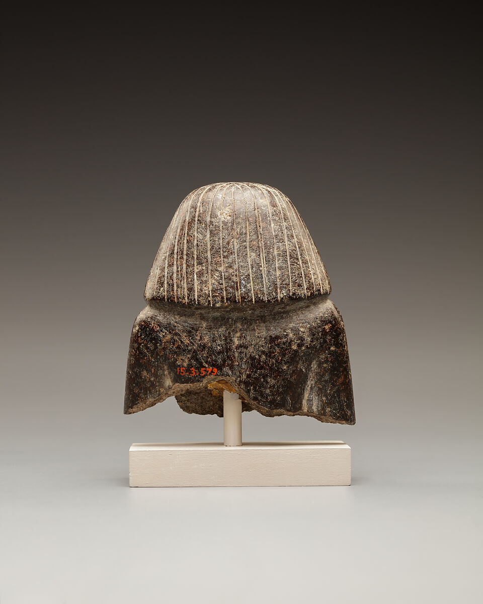 Bust of upper part of man, Serpentinite