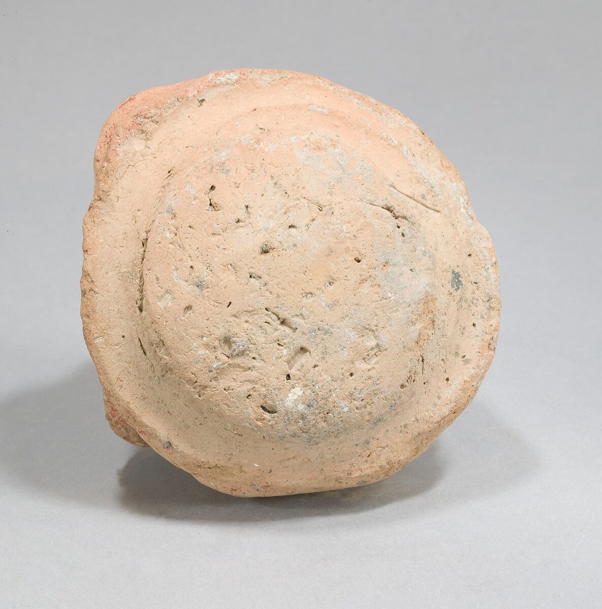 Lid of vessel, Pottery