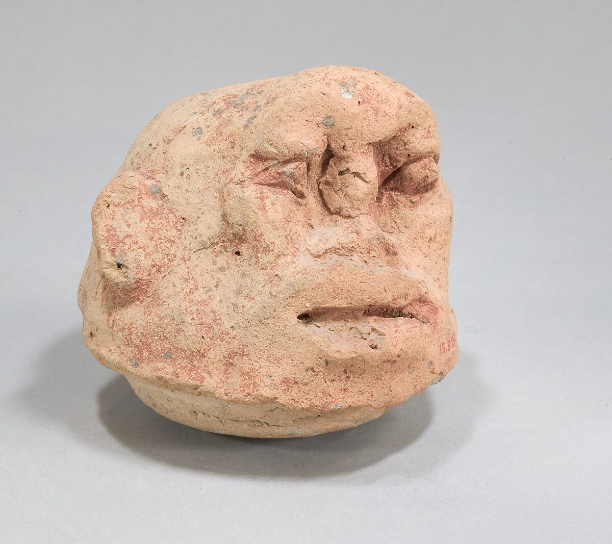 Lid of vessel, Pottery