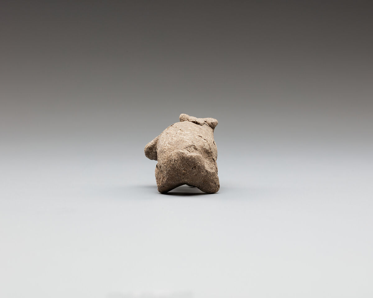 Figurine of animal, Clay
