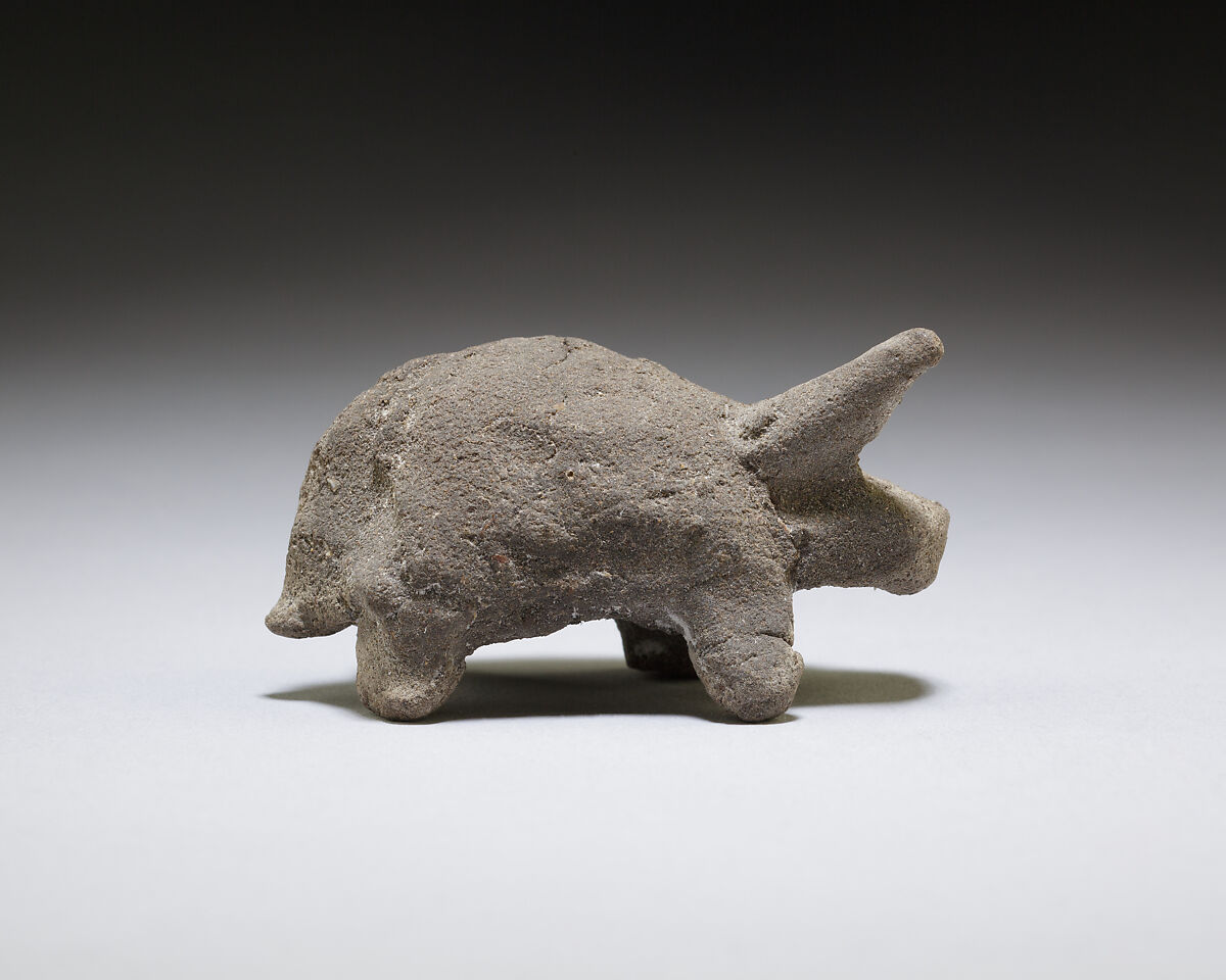 Animal figurine, Clay