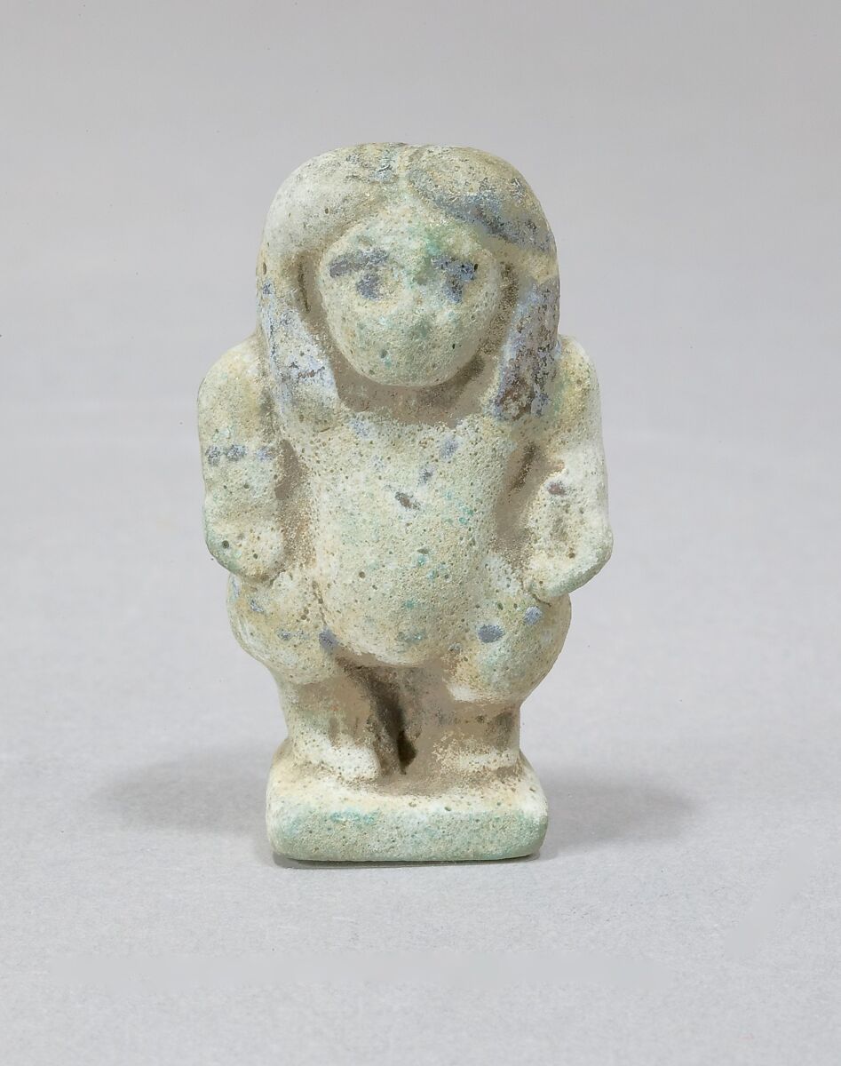 Dwarf, Blue faience 