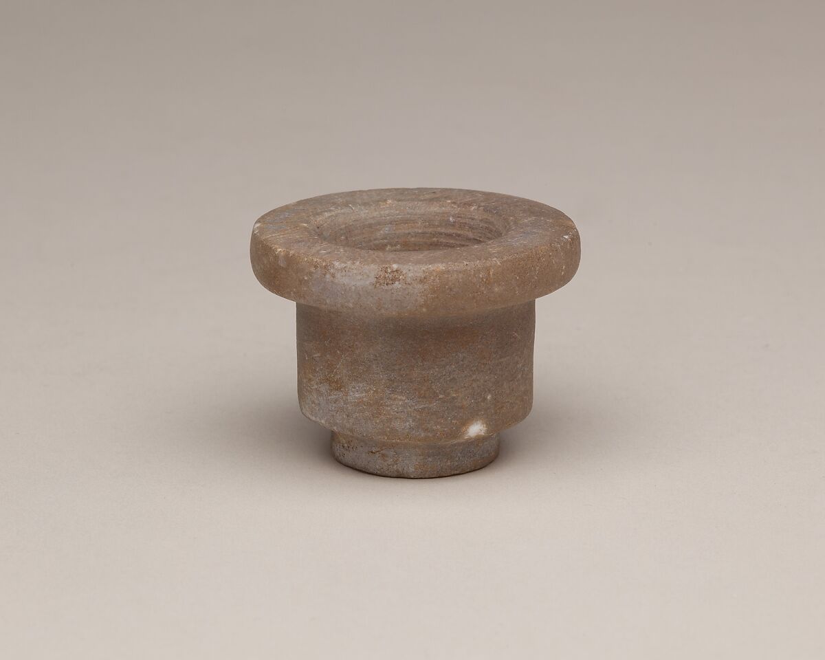 Neck of jar, Blue marble