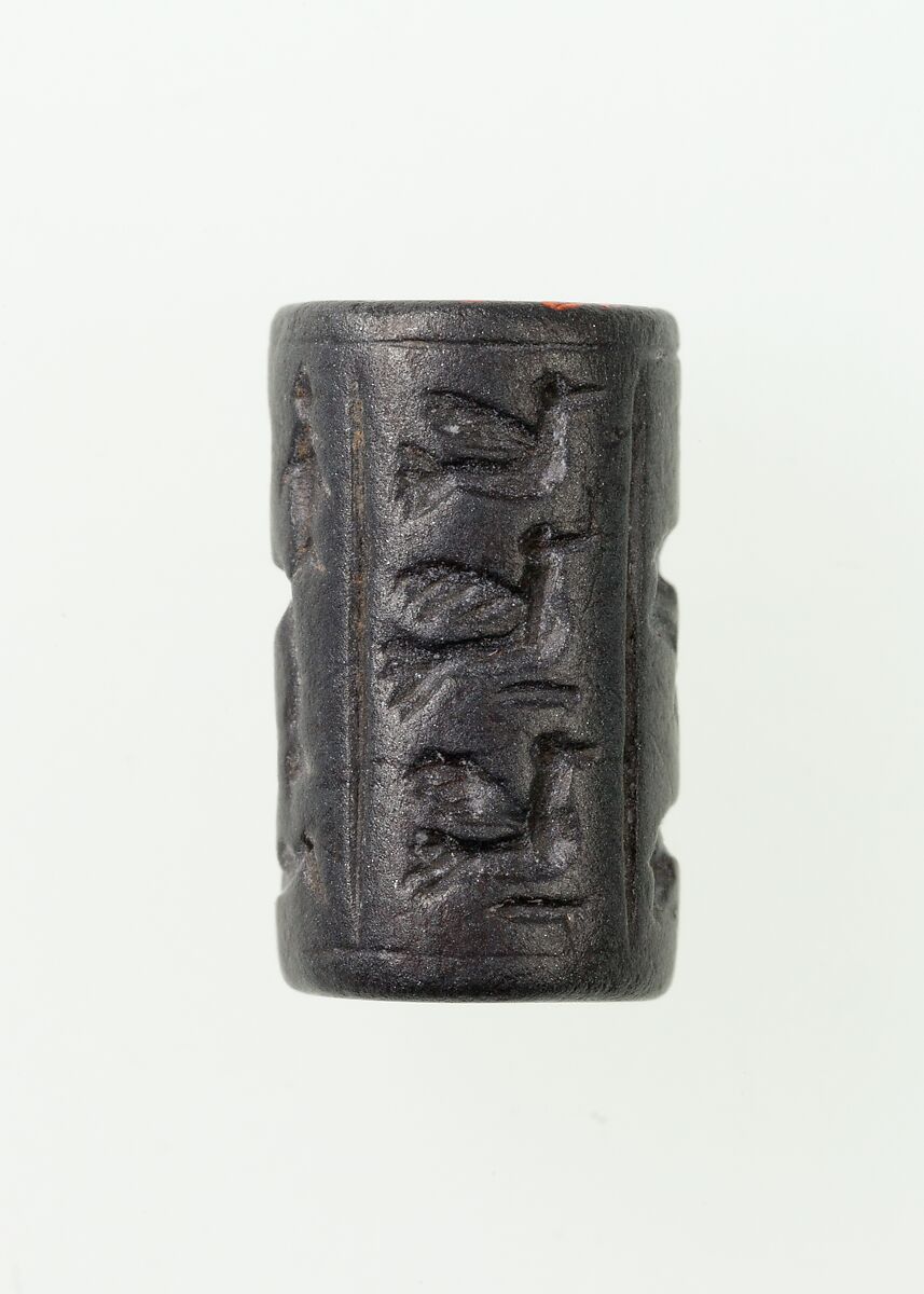 Cylinder seal, Hematite