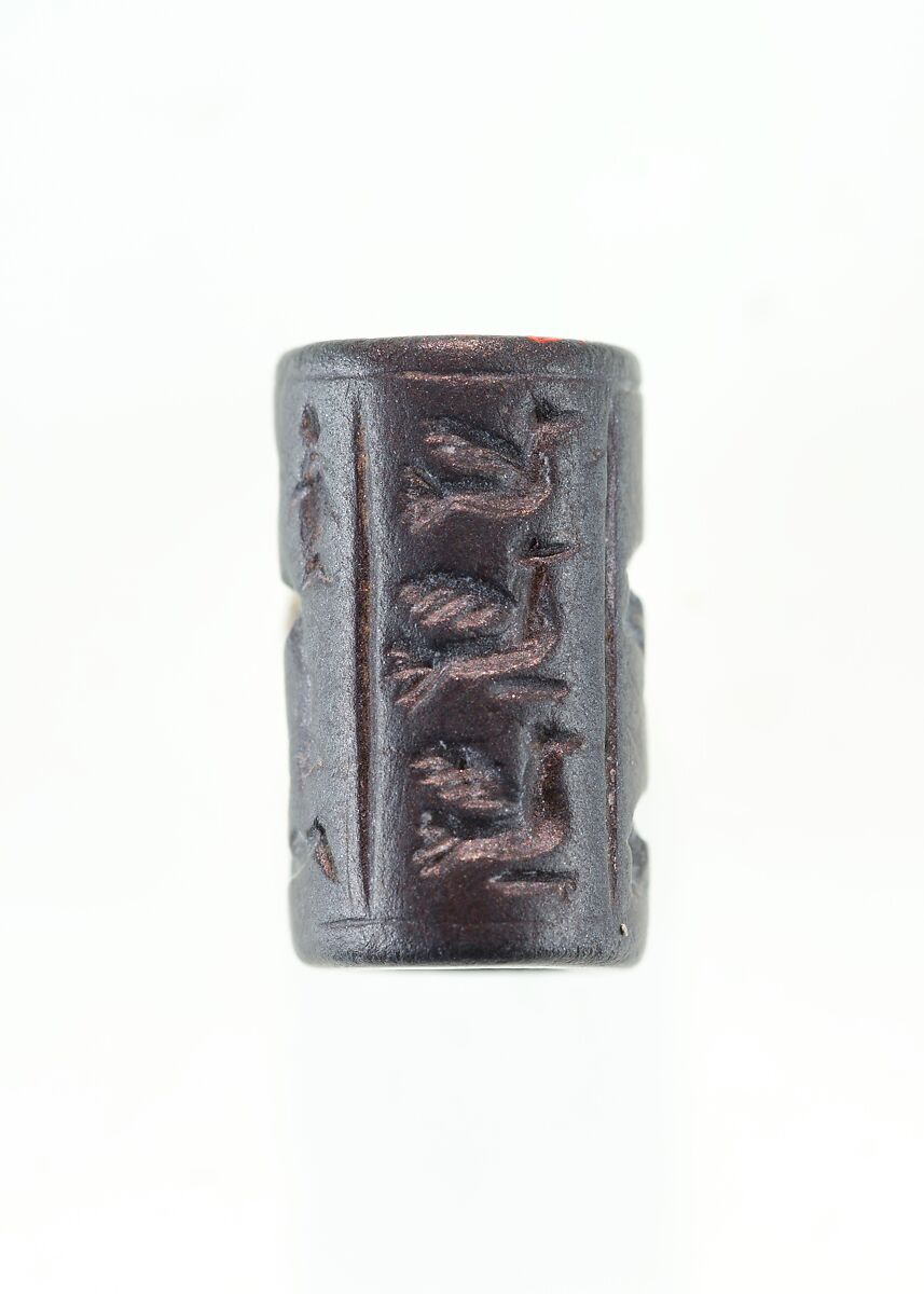 Cylinder seal, Hematite