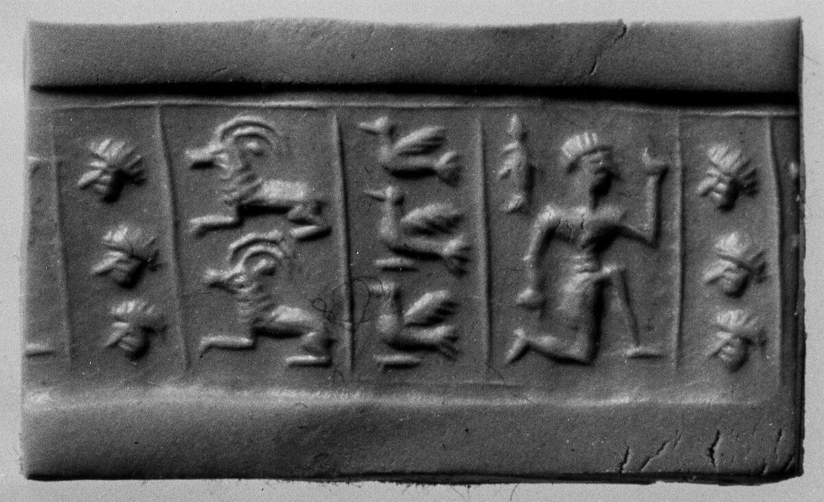Cylinder seal, Hematite
