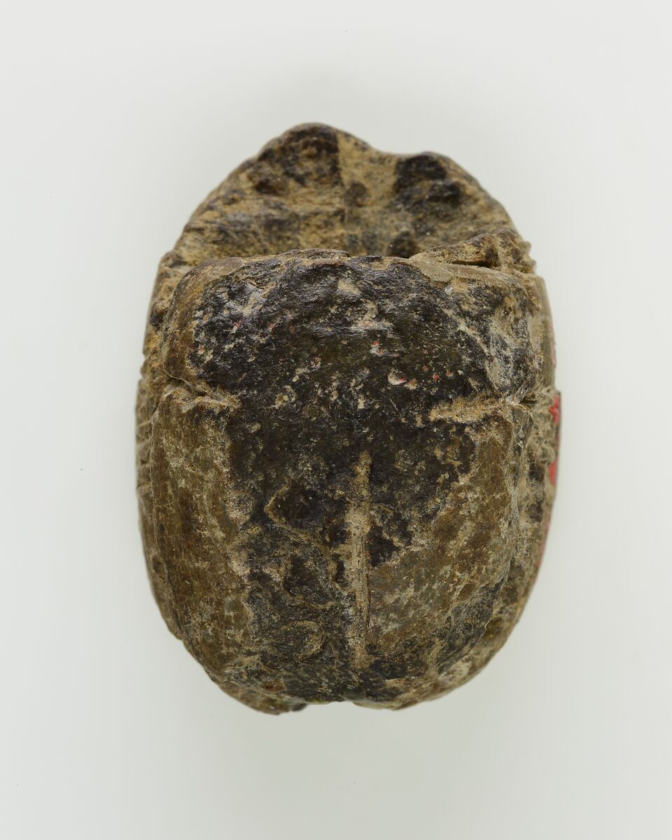 Scarab of an Official, Glazed steatite