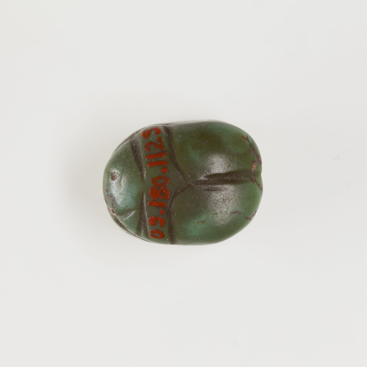 Scarab, Green jasper or serpentinite 