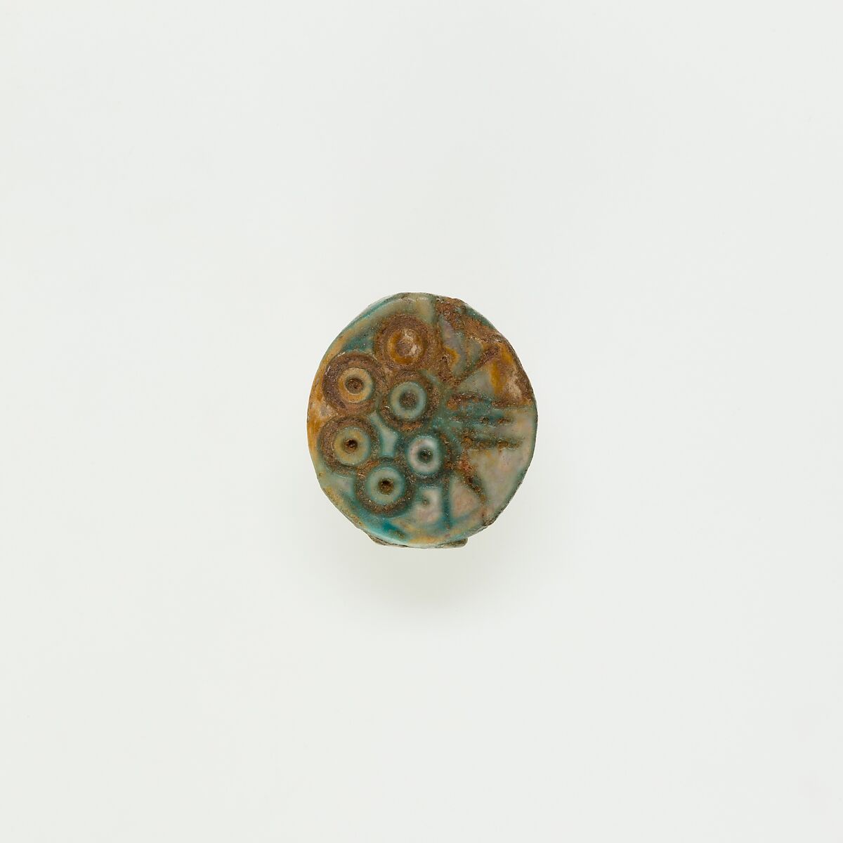 Scarab, Green glazed steatite 