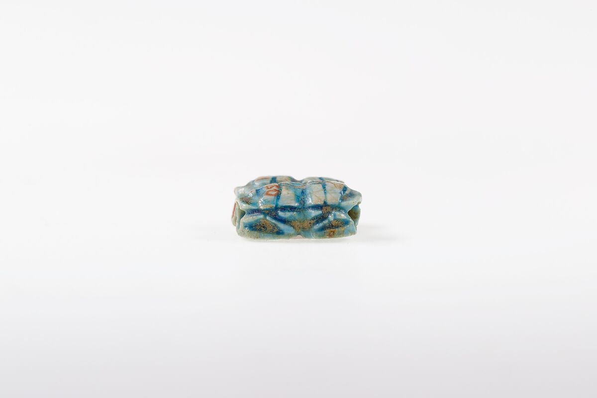 Scarab, Green glazed steatite
