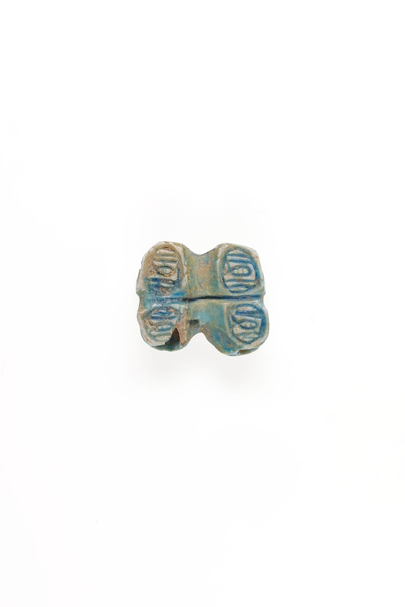 Scarab, Green glazed steatite 