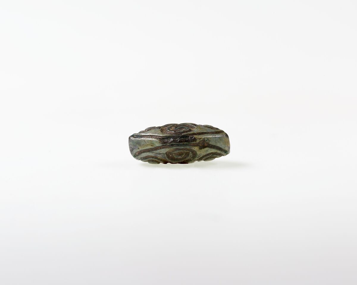 Bead, Glazed steatite