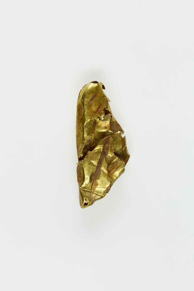Falcon amulet, Gold 