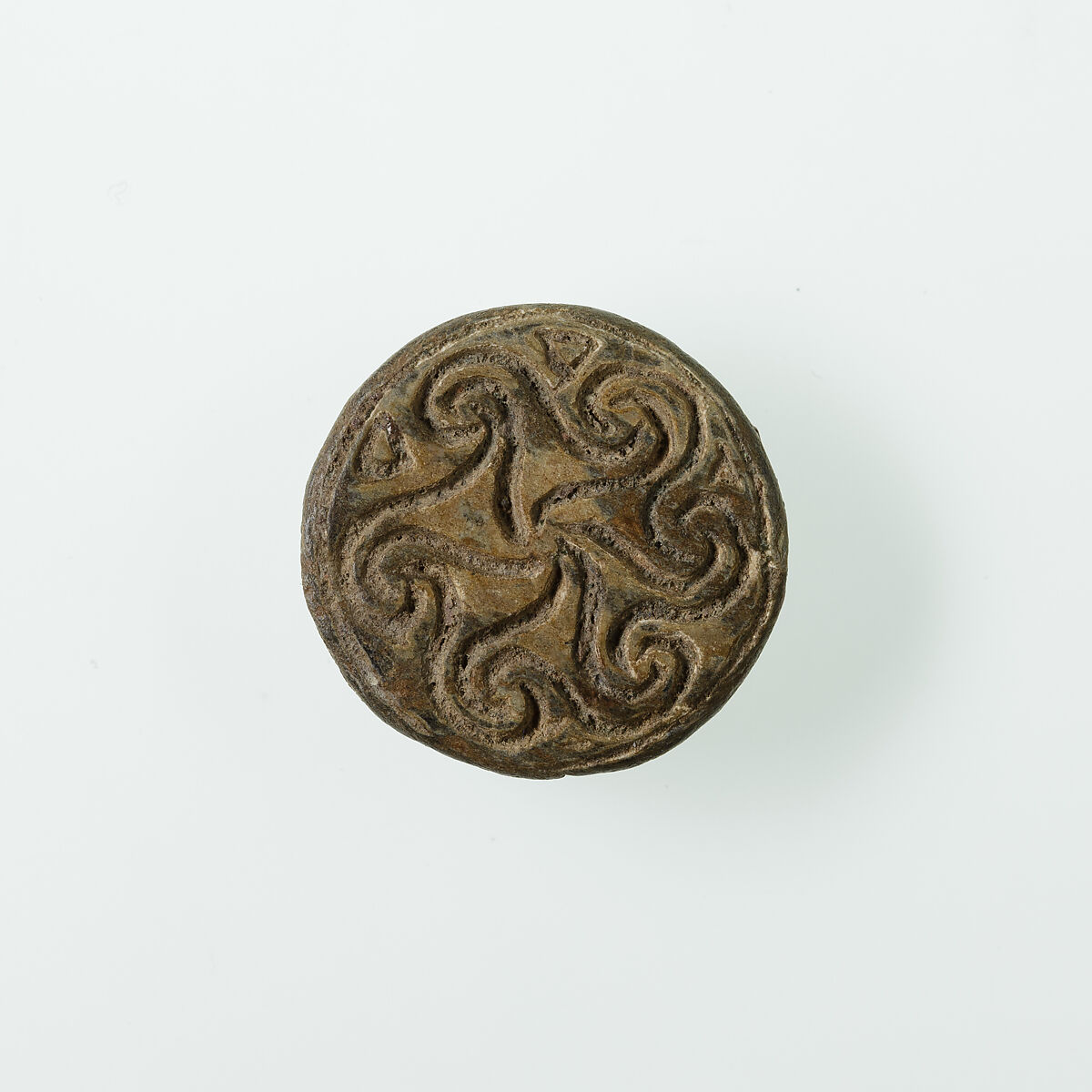 Button Seal, Glazed steatite 