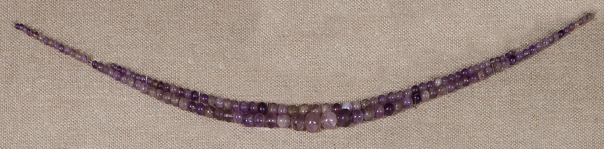 String of beads, Amethyst 