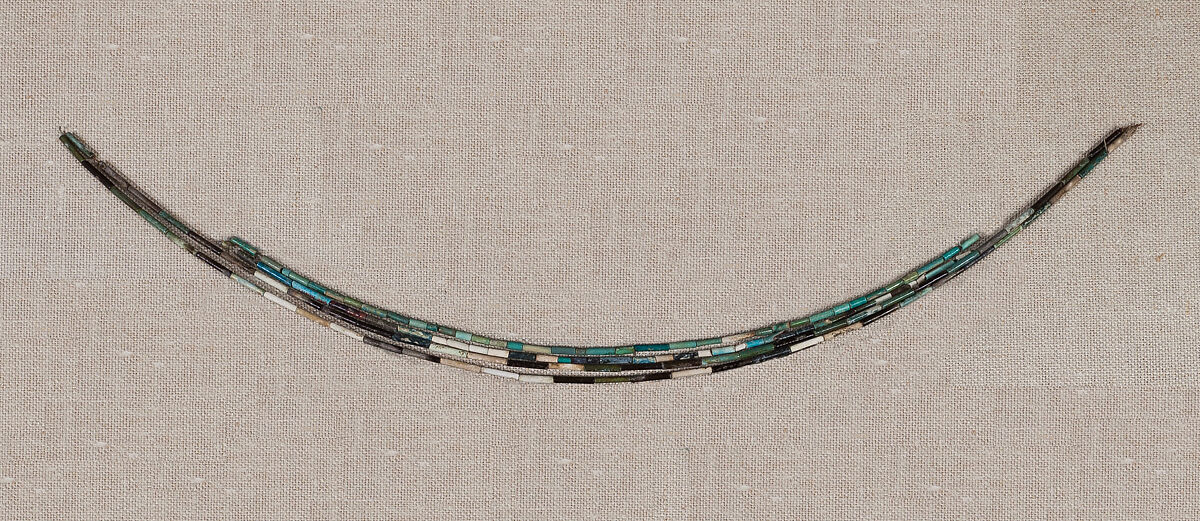 Necklace, Faience 